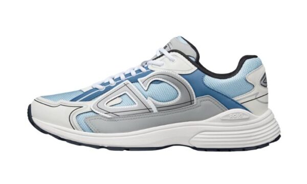 Dior Gray and White Technical Fabric