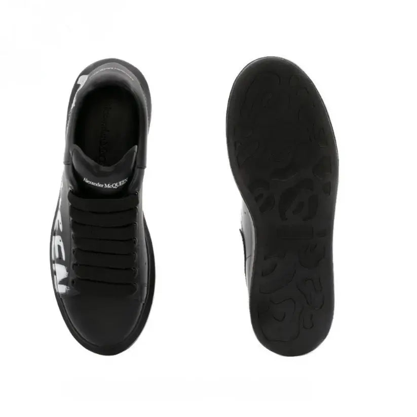 Alexander McQueen SNEAKERS OVERSIZE Graffiti Nero